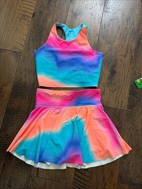 Old Navy Active Powersoft ombré outfit